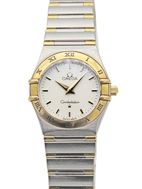 omega two tone ladies watch|omega ladies watches.